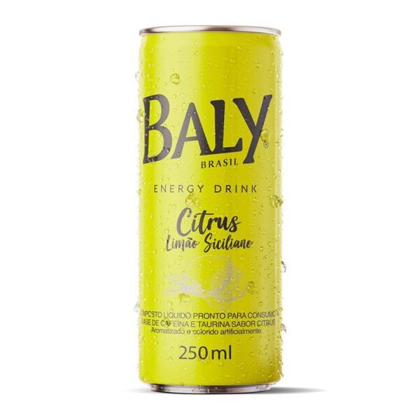 Baly Energy Drink Citrus Limão Siciliano